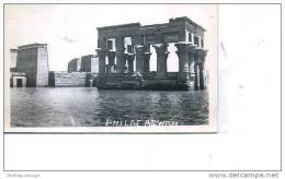 LE CAIRE  CAIRO EGYPT  TEMPLE D ASSOUAN SOUS L EAU PHILAE ASWAN CARTE PHOTO - Assuan