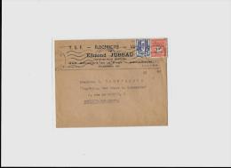 35 - GIRONDE   ARCACHON  KR.Fl. 25.IV.45 / 673 + 708  LSI - Tarif Du 1.3.1945 S/enveloppe à Entête. - 1944-45 Triomfboog