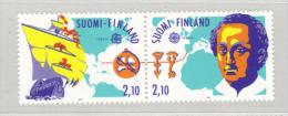 CC - FINLANDIA , Serie N. 1141/42  ***  MNH . Europa E Colombo 1992 - Cristóbal Colón