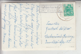 0-8352 HOHNSTEIN - HOHBURKERSDORF, Landpoststempel "Hohburkersdorf (Kr. Sebnitz)", 196... - Hohnstein (Sächs. Schweiz)