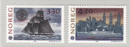 CC - NORVEGIA , Serie N. 1053/54  ***  MNH . Europa E Colombo 1992 - Christopher Columbus