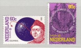 CC - OLANDA , Serie N. 1411/12  ***  MNH . Europa E Colombo 1992 - Christopher Columbus