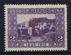 Österreichisch- Bosnien Und Herzegowina Mi 147 Type I  MH/* 1913 Staat 1918 , 1913 Instead Of 1918 - Neufs