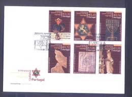 Portugal L´Héritage Juif 2004 FDC Jewish Heritage In Portugal 2004 FDC Judaica - Judaika, Judentum