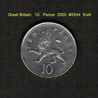 GREAT BRITAIN    10 PENCE  2000  (KM # 989) - 10 Pence & 10 New Pence