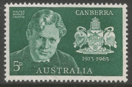 Australia. 1963 50th Anniv Of Canberra. 5d MH - Ungebraucht