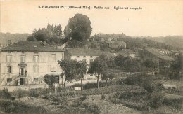 54 PIERREPONT PETITE RUE EGLISE ET CHAPELLE - Autres & Non Classés