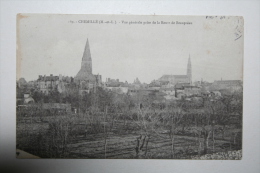 49 : Chemillé - Vue Générale Prise De La Route De Beaupréau - Chemille