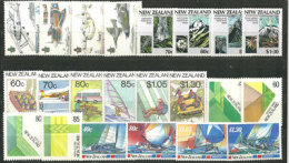 NOUVELLE-ZÉLANDE.  Année 1987.   22 T-p Neufs **. - Unused Stamps