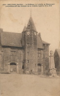 BOULOIRE - Le Château Et Monument Aux Morts - Bouloire