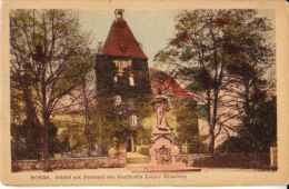 - Allemagne - MOERS - Schlob Mit Denkmal Der Kurfürstin Louise Henriette - - Moers