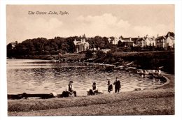 CPA - RYDE - THE CANOE LAKE - I.W - Animée - N/b - Ann 1920s - - Altri & Non Classificati