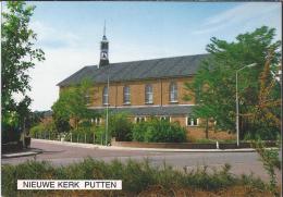 NL.- Putten - Nieuwe Nederlands Hervormde Kerk. 2 Scans - Putten