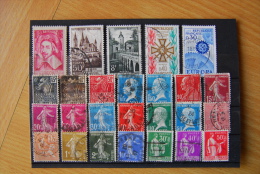 FRANKREICH FRANCE Gesamt 26 Alte Marken / 26 Old Stamps - Colecciones Completas