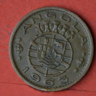 ANGOLA  1  ESCUDOS  1963   KM# 76  -    (Nº04615) - Angola