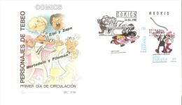 Carta Comics. Personajes De Tebeo. - Lettres & Documents