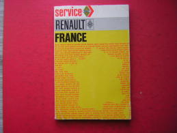 SERVICE RENAULT FRANCE  JANVIER 1970 - Auto