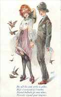 Illustrateur- Ref B684- Couple - Illustrateur Wuyts - Carte Bon Etat - Wuyts