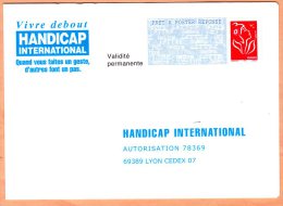 PAP Lamouche, Handicap International Autorisation 78369. 0509613 - Prêts-à-poster: Réponse /Lamouche