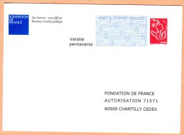 PAP Lamouche, Fondation De France, Autorisation 71571. 05R528 - Prêts-à-poster:Answer/Lamouche