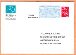 PAP Lamouche, Association Pour La Recherche Sur Le Cancer, Autorisation 23126.0509446 - Prêts-à-poster: Réponse /Lamouche