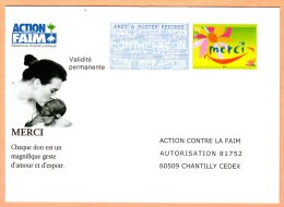 PAP Action Contre La Faim MERCI, Autorisation 81752. 0509391 - Listos A Ser Enviados: Respuesta