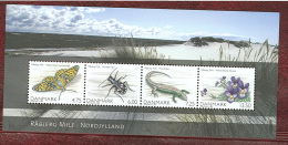 Denmark.  NATUR, Miniblock, 2007, MNH *** - Blocks & Kleinbögen