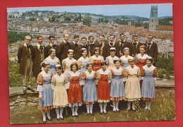 BFR-14 Groupe Folklorique Mon Pays à Fribourg  Non Circulé - Fribourg