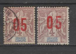 Yvert 21 + 21A Le 21A Est Neuf Avec Charnière - Used Stamps