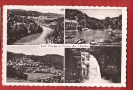 BNE-07 Multivues, Les Brenets-Saut Du Doubs. Tampon : Auditeurs De Radio, Ayez égard à Vos Voisins ! En 1950 - Les Brenets