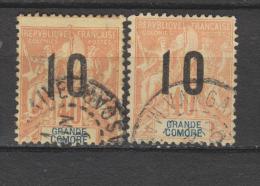 Yvert 26 + 26A - Used Stamps