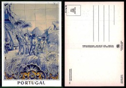 PORTUGAL COR 27622 - SANTARÉM - AZULEJOS PORTUGUES MERCADO SANTARÉM - Santarem