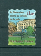 Nations Unies Géneve 1999 - Michel N. 380 - "Dag Hammarskjold Medaille" - Neufs