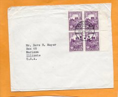 Denmark Old Cover Mailed To USA - Covers & Documents