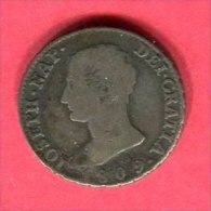 ESPAGNE JOSEPH NAPOLEON 4 REALES 1809 TB 85 -  Collezioni