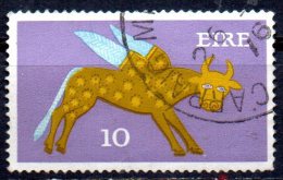 IRELAND 1971 Winged Ox (Symbol Of St Luke) - 10p  - Multicoloured  FU - Oblitérés