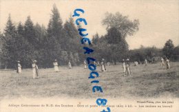 01 - ABBAYE CISTERCIENNE DE ND DES DOMBES - GARE ET POSTE  MARLIEUX -LES MOINES AU TRAVAIL - Non Classés