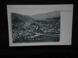 Tirage D' Avant 1903.Autriche. Müzzuschlag . Panorama Du Village. - Mürzzuschlag