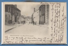 52 - PRAUTHOY -- La Rue Principale - Prauthoy