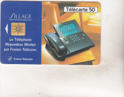 France Old Used Phonecard - SILLAGE 50 U 07/95 - 1995