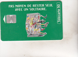 France Old Used Phonecard - SOLITAIRE 50 U 12/95 - 1995