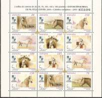 2000-ED. 3723 A 3728A - M.P.69 -CABALLOS CARTUJANOS'00-NUEVO- - Blocks & Sheetlets & Panes