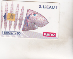 France Old Used Phonecard - KENO 50 U 02/96 - 1996