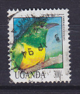 Uganda 1992 Mi. 1148    300 Sh Bird Vogel Oiseau Gelbkehlkuckuck - Uganda (1962-...)