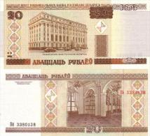 Billet BELARUS  De 20 Rublei  Pick.24. - Belarus