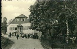 Waldhaus Meuschkensmühle Bei Bad Klosterlausitz Thüringen Sw 1956 Gezackt - Bad Klosterlausnitz