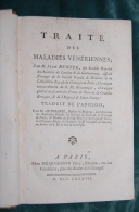 Traité Des Maladies Vénériennes, Jean Hunter, 1787, 7 Planches (chirurgien, Chirurgie, Médecine) - 1701-1800