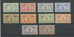 Nouvelles-Hébrides: 27/ 37 *   (manque Le  35)) - Unused Stamps