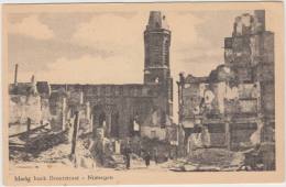 Nijmegen - Markt, Hoek Broerstraat - (Na Bombardement)  - Holland/Nederland - Nijmegen
