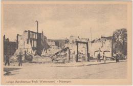 Nijmegen - Lange Burchtstraat, Hoek Wintersoord - (Na Bombardement)  - Holland/Nederland - Nijmegen